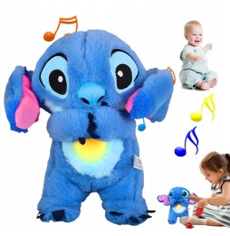 Jucărie plus Stitch cu muzică și LED 28 cm