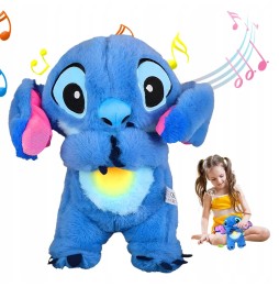 Jucărie plus Stitch cu muzică și LED 28 cm