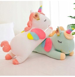 Ursuleț unicorn 30 cm nou