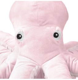 Miś Gustaw ośmiornica EVA różowa 30cm