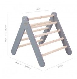 Wooden climbing ladder for kids MeowBaby 112x61x94cm