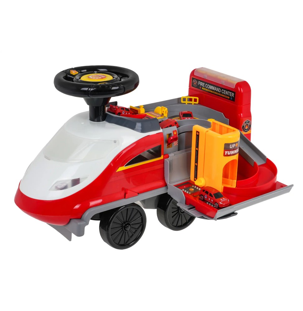 Interactive Fire Truck Ride-On Toy