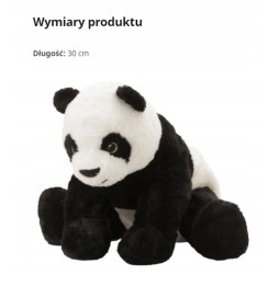 Pluszowa panda Ikea Kramig 30 cm dla dzieci