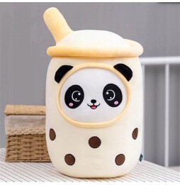 Panda plusată Bubble Tea de 23 cm