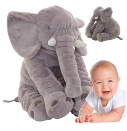 Gray Plush Elephant 70 cm Cuddly Toy