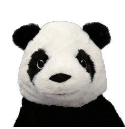 Panda pufoasă Ikea Kramig 30 cm