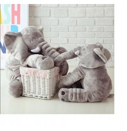 Gray Plush Elephant 70 cm Cuddly Toy