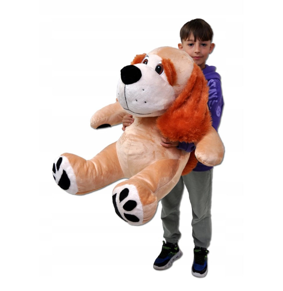 Pluszak pies Azor duży miś 110 cm Pluszak pies Azor duży miś 110 cm