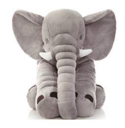 Gray Plush Elephant 70 cm Cuddly Toy