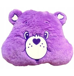 Purple Care Bears Bear Pillow 40x34 cm