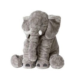 Gray Plush Elephant 70 cm Cuddly Toy