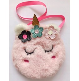 Soft Unicorn Bag for Girls