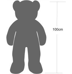 Giant Teddy Bear 100cm for Kids