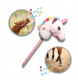 Unicorn Hobby Horse with Sound