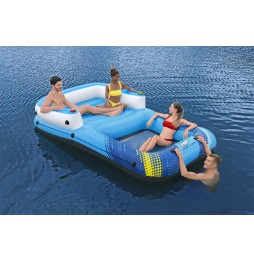 4-Person Inflatable Island 305x186x58cm BESTWAY