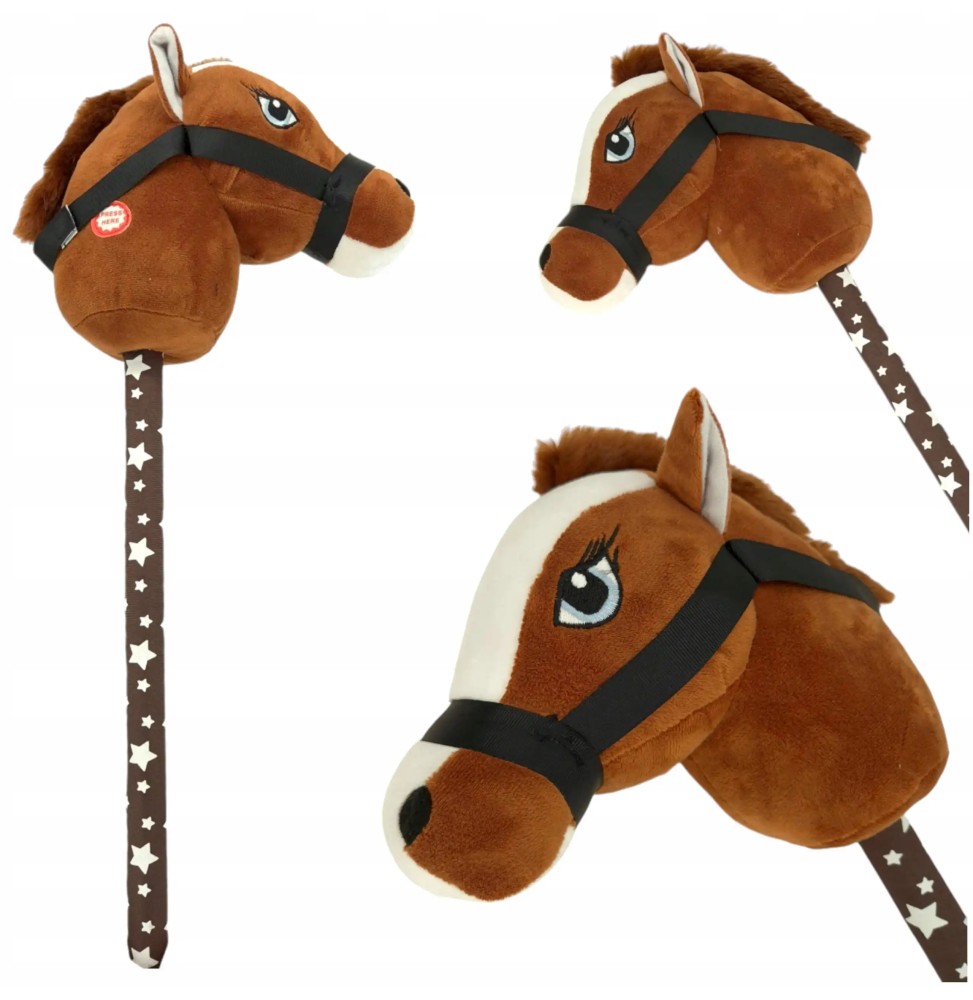 Hobby Horse - Plush Horse with Sound