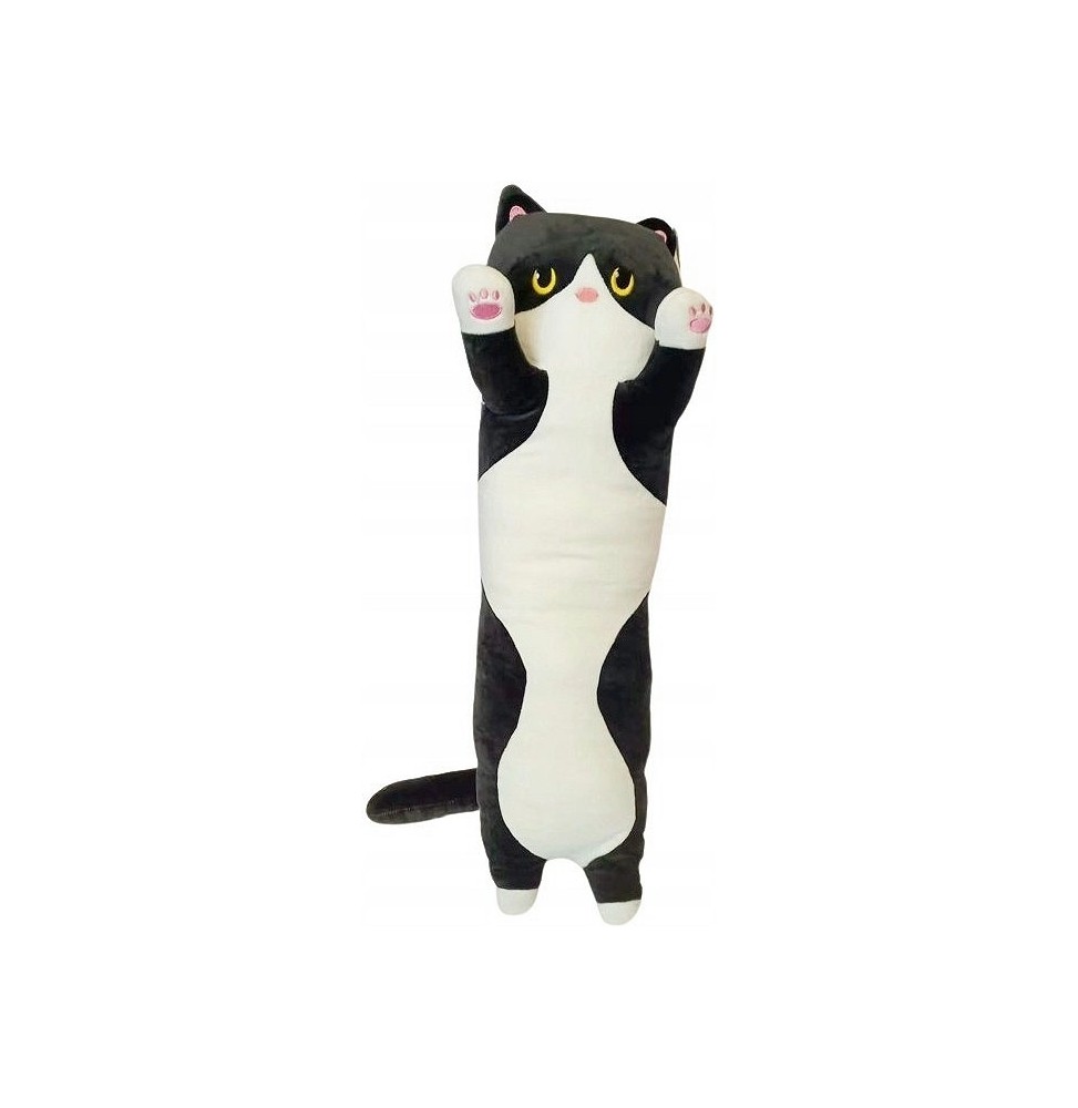 Black and White Kitten Pillow 65cm