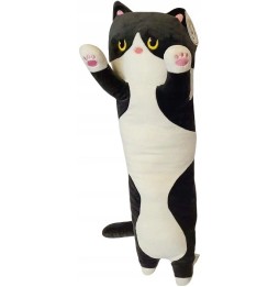 Black and White Kitten Pillow 65cm