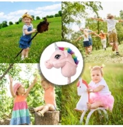 Unicorn Hobby Horse with Sound