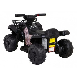 Quad storm dla dzieci - czarny, silnik 25w, mp3, usb, led