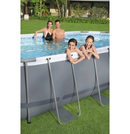 Power Steel Frame Pool 427x250x100 Bestway 6-in-1