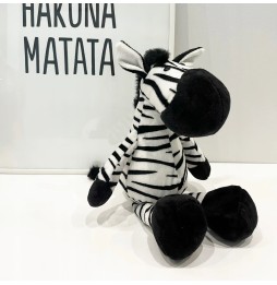 Maskotka zebra pluszak 30 cm dla dzieci