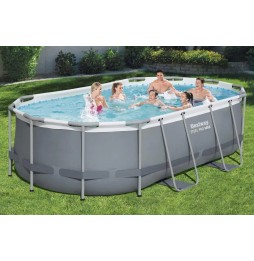 Power Steel Frame Pool 427x250x100 Bestway 6-in-1