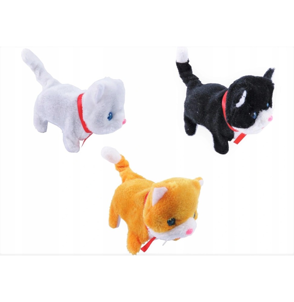 Battery-Operated Walking Cat Toy for Kids