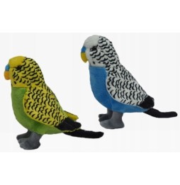 Plush Budgerigar Parrot 19 cm