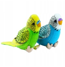 Plush Budgerigar Parrot 19 cm