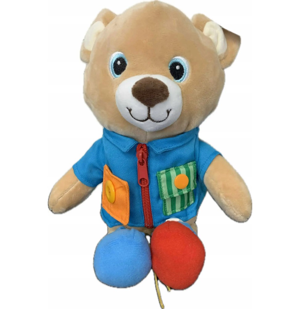 2in1 Learning Bear Plush Toy 33 cm