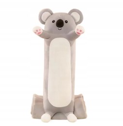 Koala Plush Toy with Blanket 3-in-1