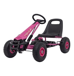 Pink AIR PerHour Kids Go-Kart