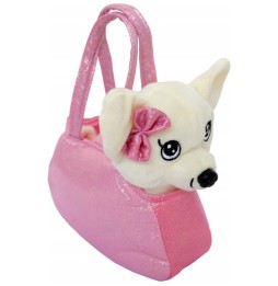 Plush Chihuahua Dog in Handbag