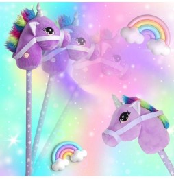 Unicorn Head on a Stick with Sounds