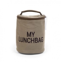 Childhome My Lunchbag Canvas Bag in Khaki