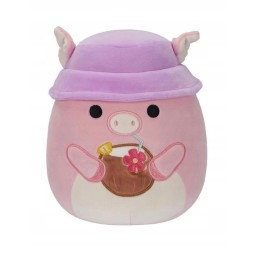 Squishmallows Peter 20 cm różowa świnka