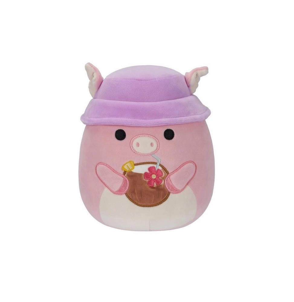 Squishmallows Peter 20 cm różowa świnka