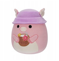 Squishmallows Peter 20 cm różowa świnka