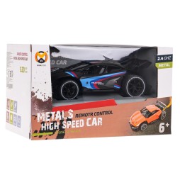 Autko metalowe speed 1:20 r/c czarne dla dzieci