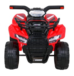 Quad Storm pentru copii - roșu, motor 25W, acumulator