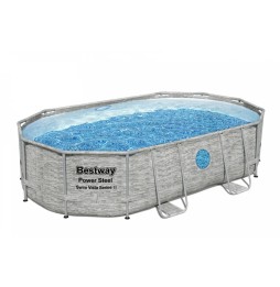 Basen stelażowy BESTWAY Power Steel Swim Vista 16x10FT