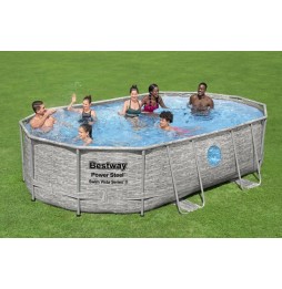 Basen stelażowy BESTWAY Power Steel Swim Vista 16x10FT