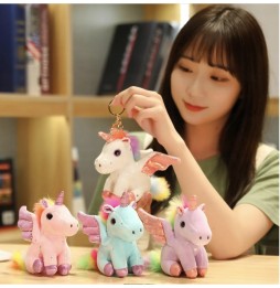 Unicorn Keychain Plush Toy - Lucky Amulet