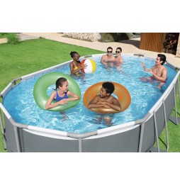 Piscină cu cadru Power Steel 488x305x107 Bestway 7in1