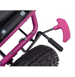 Pink AIR PerHour Kids Go-Kart