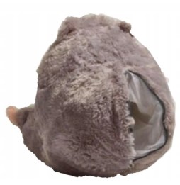 Gray Hamster with Blanket 100x150cm for Kids