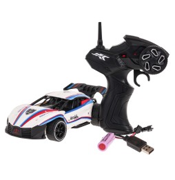 Mașinuță metalică speed 1:20 r/c albă