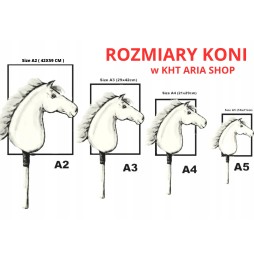 Konik Na Kiju Palomino V2 Hobby Horse