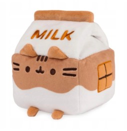 Pluszowa maskotka kot Pusheen z kartonem mleka